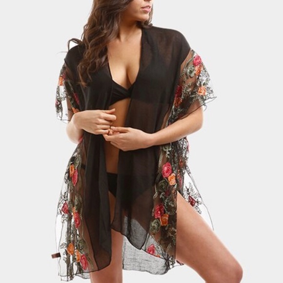 Super-cute Kimono Jkt/ Cover up,NWT - Picture 2 of 8